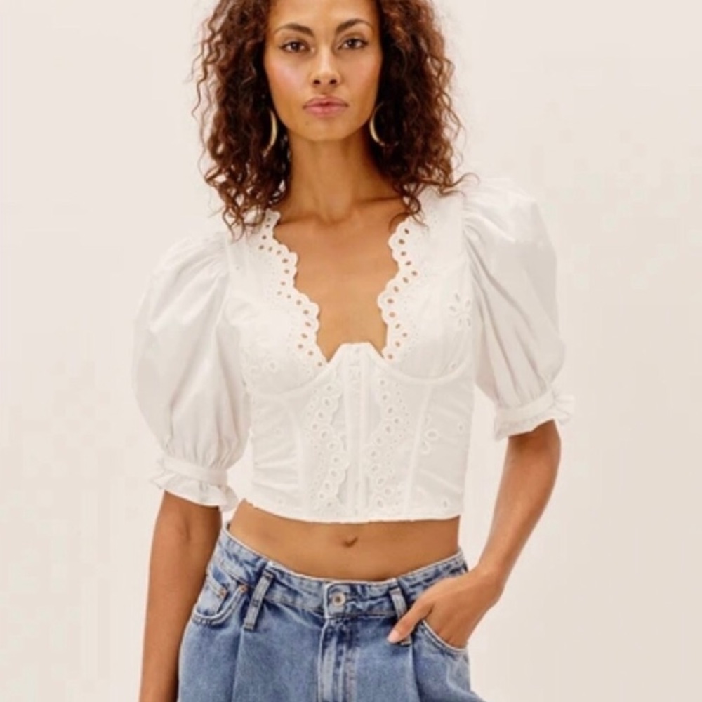 Serena Crop Top - For Love and Lemons 🍋